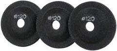 PRO-SOURCE - 120 Grit, 2" Wheel Diam, 5/32" Wheel Thickness, 3/8" Arbor Hole, Depressed Center Wheel - Aluminum Oxide - Apex Tool & Supply
