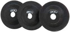 PRO-SOURCE - 80 Grit, 2" Wheel Diam, 5/32" Wheel Thickness, 3/8" Arbor Hole, Depressed Center Wheel - Aluminum Oxide - Apex Tool & Supply