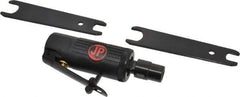 PRO-SOURCE - 1/4" Collet, Straight Handle, Air Straight Die Grinder - 25,000 RPM, Front Exhaust, 4 CFM, 0.3 hp, 90 psi, 1/4 NPT Inlet - Apex Tool & Supply