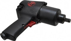 PRO-SOURCE - 1/2" Drive, 8,000 RPM, 600 Ft/Lb Torque Impact Wrench - Pistol Grip Handle, 1,200 IPM, 4.2 CFM, 90 psi, 1/4" NPT Inlet - Apex Tool & Supply