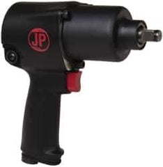 PRO-SOURCE - 1/2" Drive, 8,000 RPM, 600 Ft/Lb Torque Impact Wrench - Pistol Grip Handle, 1,200 IPM, 4.2 CFM, 90 psi, 1/4" NPT Inlet - Apex Tool & Supply