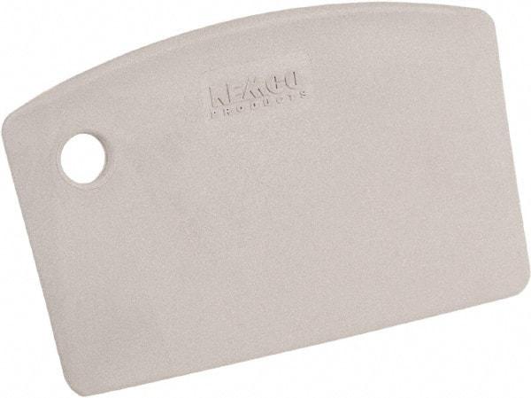 Remco - Stiff Polypropylene/Semi-Ferrous Additive Straight Scraper - 5-1/2" Blade Width - Apex Tool & Supply