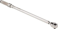 CDI - 1/2" Drive Micrometer Torque Wrench - 47 N/m to 332 N/m Torque, 24-13/32" OAL, 1.4 N/m Graduation, Ratcheting with Reverse Lever Head - Apex Tool & Supply