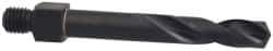 Hertel - 0.261" 135° Spiral Flute Cobalt Screw Machine Drill Bit - Oxide Finish, 5/16" Flute Length, 5/16" OAL, Standard Point - Apex Tool & Supply