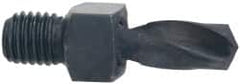 Hertel - #8 135° Spiral Flute Cobalt Screw Machine Drill Bit - Apex Tool & Supply