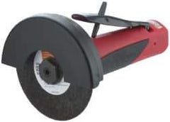 Sioux Tools - 4 Inch Wheel Diameter, 20,000 RPM, Pneumatic Cutoff Tool - Straight Handle - Apex Tool & Supply