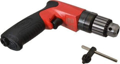 Sioux Tools - 3/8" Keyed Chuck - Pistol Grip Handle, 4,000 RPM, 11.8 LPS, 25 CFM, 0.6 hp - Apex Tool & Supply