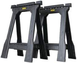 Stanley - 23" High x 5" Wide x 32" High Twinpack Sawhorse - For Use with 2 x 4 in Construction Applications - Apex Tool & Supply