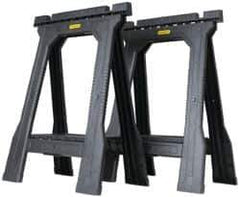 Stanley - 23" High x 5" Wide x 32" High Twinpack Sawhorse - For Use with 2 x 4 in Construction Applications - Apex Tool & Supply