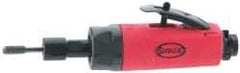 Sioux Tools - 1/4" Collet, Straight Handle, Straight Air Die Grinder - 18,000 RPM, Rear Exhaust, 23 CFM, 0.5 hp, 6.21 bar, 1/4 NPT - Apex Tool & Supply