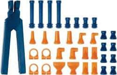 Loc-Line - 1/4" Hose ID, Coolant Hose Lathe Adapter Kit - For Loc-Line Modular Hose Systems - Apex Tool & Supply