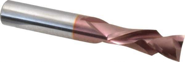 Onsrud - 1/2" Cutting Diam x 1-3/8" Length of Cut, 2 Flute, Compression Spiral Router Bit - Marathon Coated, Right Hand Cut, Solid Carbide, 3" OAL x 1/2" Shank Diam, Double Edge, 30° Helix Angle - Apex Tool & Supply