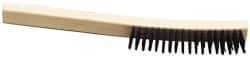 Ability One - Hand Wire/Filament Brushes - Wood Curved Handle - Apex Tool & Supply