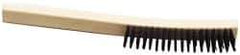Ability One - Hand Wire/Filament Brushes - Wood Curved Handle - Apex Tool & Supply