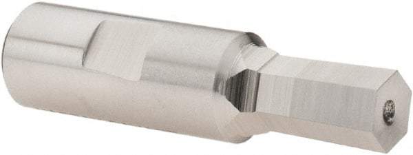 Hassay-Savage - 5mm Hexagon Rotary Broach - 5/16" Depth of Cut, 0.315" Shank - Apex Tool & Supply