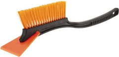 Ability One - Snow Shovels & Scrapers - 19-1/4" HANDLE BLK SCRAPER&SNOW BRUSH - Apex Tool & Supply