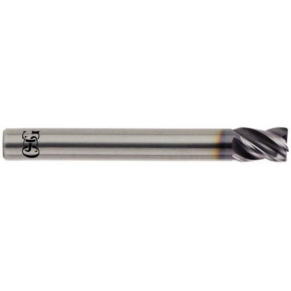 OSG - 1" Diam 4 Flute Solid Carbide 0.02" Chamfer Width Corner Chamfer End Mill - Apex Tool & Supply