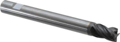 OSG - 3/4", 1" LOC, 3/4" Shank Diam, 7" OAL, 4 Flute, Solid Carbide Square End Mill - Single End, TiAlN Finish, Spiral Flute, 35° Helix, Centercutting, Right Hand Cut, Right Hand Flute, Series VG464 - Apex Tool & Supply