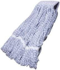 Ability One - Blue Head Band, Large Synthetic Loop End Mop Head - 4 Ply - Apex Tool & Supply
