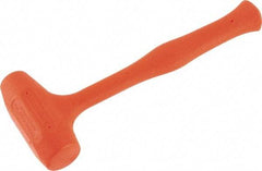 Proto - 21 oz Head 2" Face Diam Urethane Dead Blow Hammer - 10" OAL, Urethane Handle - Apex Tool & Supply