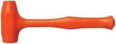 Proto - 15 oz Head 1-1/2" Face Diam Urethane Dead Blow Hammer - 9-1/2" OAL, Urethane Handle - Apex Tool & Supply