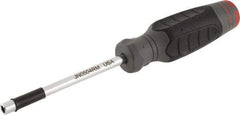 Proto - 5mm Hollow Shaft Nutdriver - Ergonomic Handle, 8-1/4" OAL - Apex Tool & Supply