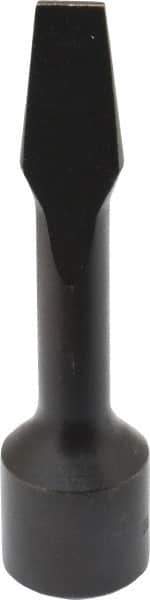 Proto - 3/8" Drive, 5/16" Wide x 3/64" Thick Blade, Standard Slotted Screwdriver Socket - 3" OAL - Apex Tool & Supply