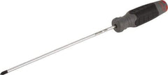 Proto - #1, 12" OAL, Standard Phillips Screwdriver - 8" Blade Length, Round Shank, Ergonomic Handle - Apex Tool & Supply