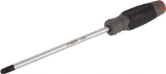 Proto - #4, 13" OAL, Standard Phillips Screwdriver - 8" Blade Length, Round Shank, Ergonomic Handle - Apex Tool & Supply