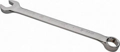 Proto - 1-1/4" 6 Point Combination Wrench - 15° Offset Angle, 16-59/64" OAL, Steel, Chrome Finish - Apex Tool & Supply