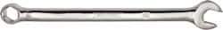 Proto - 8mm 6 Point Combination Wrench - 15° Head Angle, 5-27/64" OAL, Steel, Chrome Finish - Apex Tool & Supply