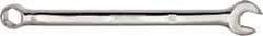 Proto - 9mm 6 Point Combination Wrench - 15° Head Angle, 5-43/64" OAL, Steel, Chrome Finish - Apex Tool & Supply