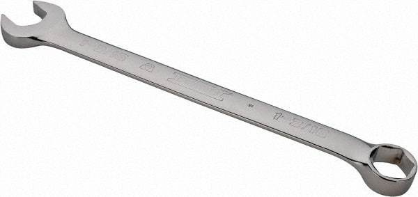 Proto - 1-3/16" 6 Point Combination Wrench - 15° Offset Angle, 15-7/8" OAL, Steel, Chrome Finish - Apex Tool & Supply