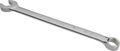 Proto - 11/16" 6 Point Combination Wrench - 15° Offset Angle, 10-1/8" OAL, Steel, Chrome Finish - Apex Tool & Supply