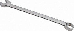Proto - 5/8" 6 Point Combination Wrench - 15° Offset Angle, 9-13/32" OAL, Steel, Chrome Finish - Apex Tool & Supply