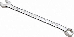 Proto - 9/16" 6 Point Combination Wrench - 15° Offset Angle, 8-5/8" OAL, Steel, Chrome Finish - Apex Tool & Supply