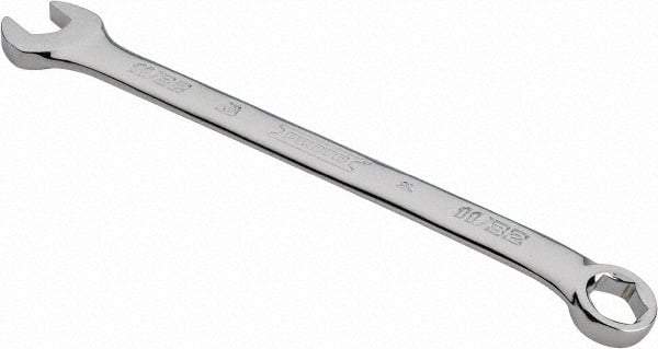 Proto - 11/32" 6 Point Combination Wrench - 15° Head Angle, 5-43/64" OAL, Steel, Chrome Finish - Apex Tool & Supply