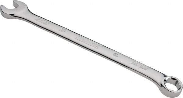 Proto - 5/16" 6 Point Combination Wrench - 15° Head Angle, 5-7/16" OAL, Steel, Chrome Finish - Apex Tool & Supply