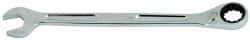 Proto - 15mm 12 Point Combination Wrench - 15° Head Angle, 9-9/64" OAL, Steel, Chrome Finish - Apex Tool & Supply