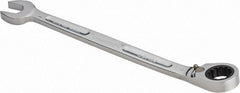 Proto - 9/16" 12 Point Combination Wrench - 15° Head Angle, 8-49/64" OAL, Steel, Chrome Finish - Apex Tool & Supply