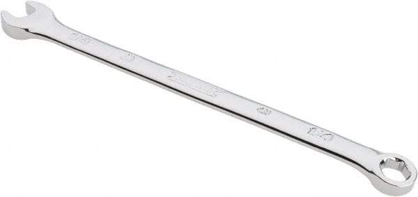 Proto - 1/4" 6 Point Combination Wrench - 15° Head Angle, 4-59/64" OAL, Steel, Chrome Finish - Apex Tool & Supply