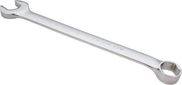 Proto - 1-3/16" 6 Point Combination Wrench - 15° Offset Angle, 15-7/8" OAL, Steel, Satin Finish - Apex Tool & Supply