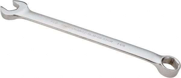 Proto - 1-1/8" 6 Point Combination Wrench - 15° Offset Angle, 15-7/8" OAL, Steel, Satin Finish - Apex Tool & Supply