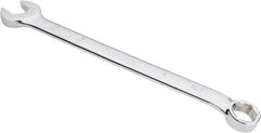 Proto - 18mm 6 Point Combination Wrench - 15° Offset Angle, 10-1/2" OAL, Steel, Chrome Finish - Apex Tool & Supply