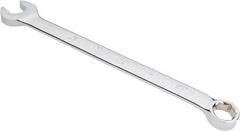 Proto - 17mm 6 Point Combination Wrench - 15° Offset Angle, 10-1/8" OAL, Steel, Chrome Finish - Apex Tool & Supply