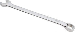 Proto - 16mm 6 Point Combination Wrench - 15° Offset Angle, 9-13/32" OAL, Steel, Chrome Finish - Apex Tool & Supply