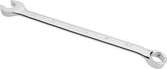 Proto - 14mm 6 Point Combination Wrench - 15° Offset Angle, 8-5/8" OAL, Steel, Chrome Finish - Apex Tool & Supply