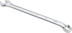 Proto - 12mm 6 Point Combination Wrench - 15° Head Angle, 7-23/32" OAL, Steel, Chrome Finish - Apex Tool & Supply