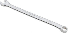 Proto - 1/4" 6 Point Combination Wrench - 15° Head Angle, 4-59/64" OAL, Steel, Satin Finish - Apex Tool & Supply