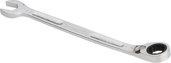 Proto - 5/8" 12 Point Combination Wrench - 15° Head Angle, 9-33/64" OAL, Steel, Chrome Finish - Apex Tool & Supply